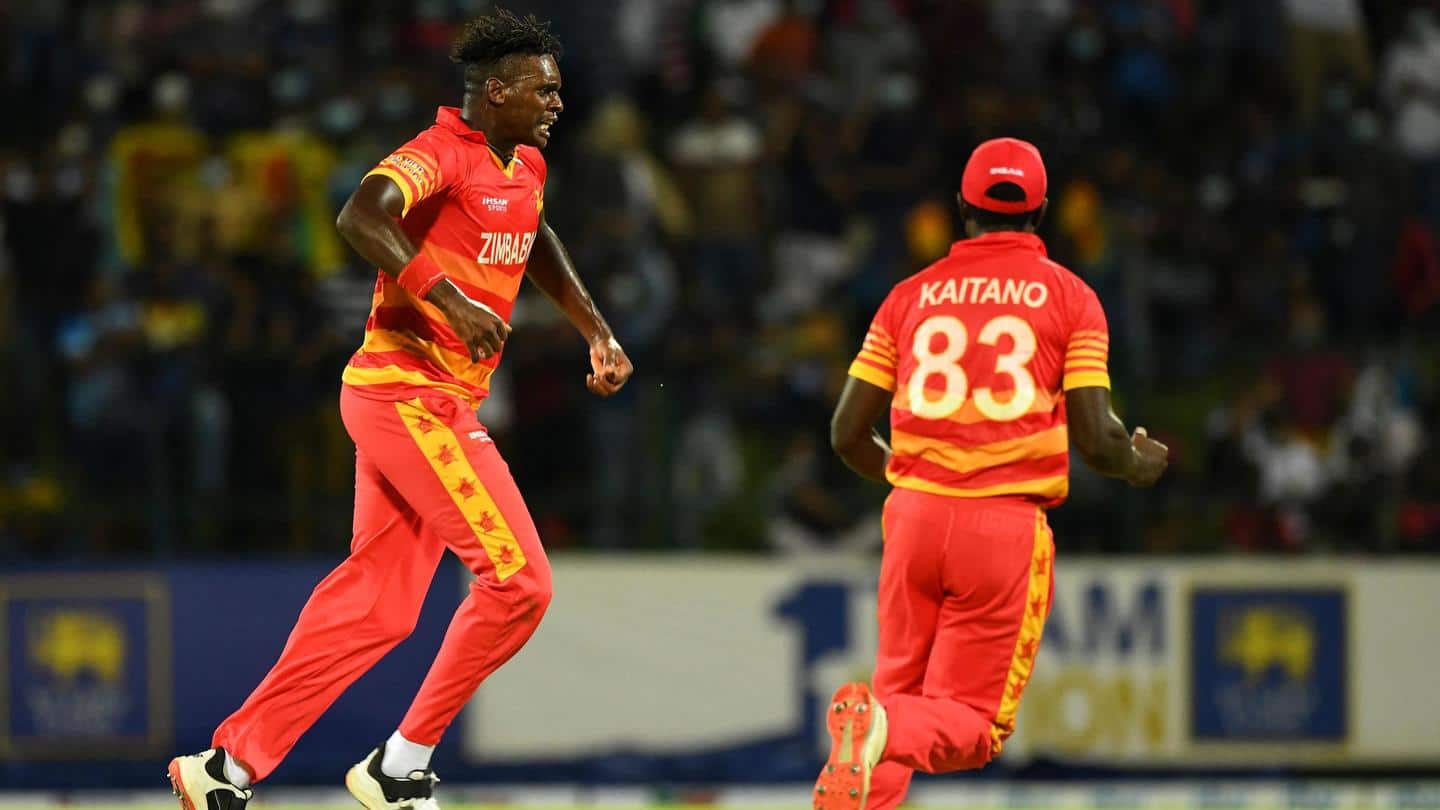 Zimbabwe beat Sri Lanka in second ODI: Records broken