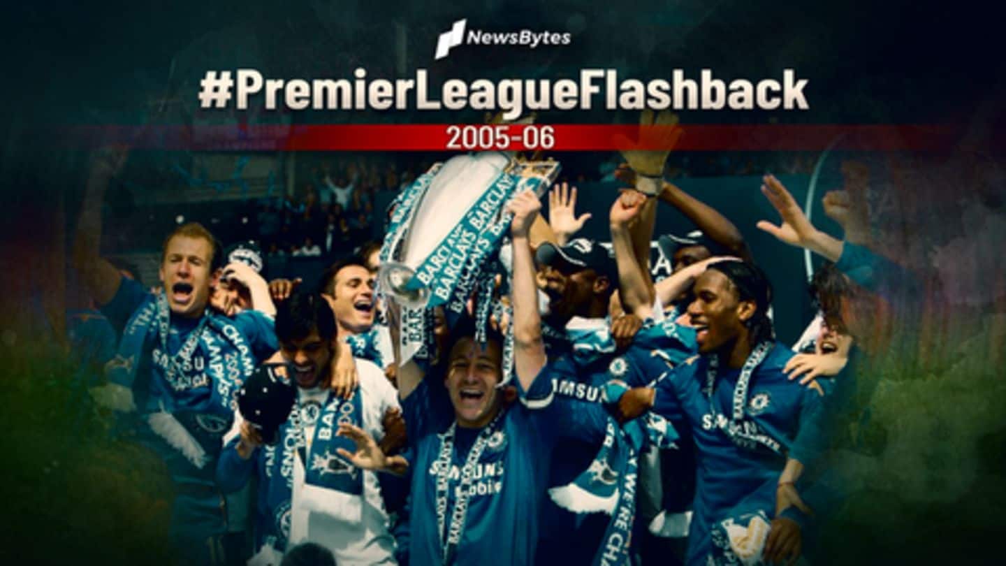 Premier League flashback: Statistical analysis of the 2005-06 season