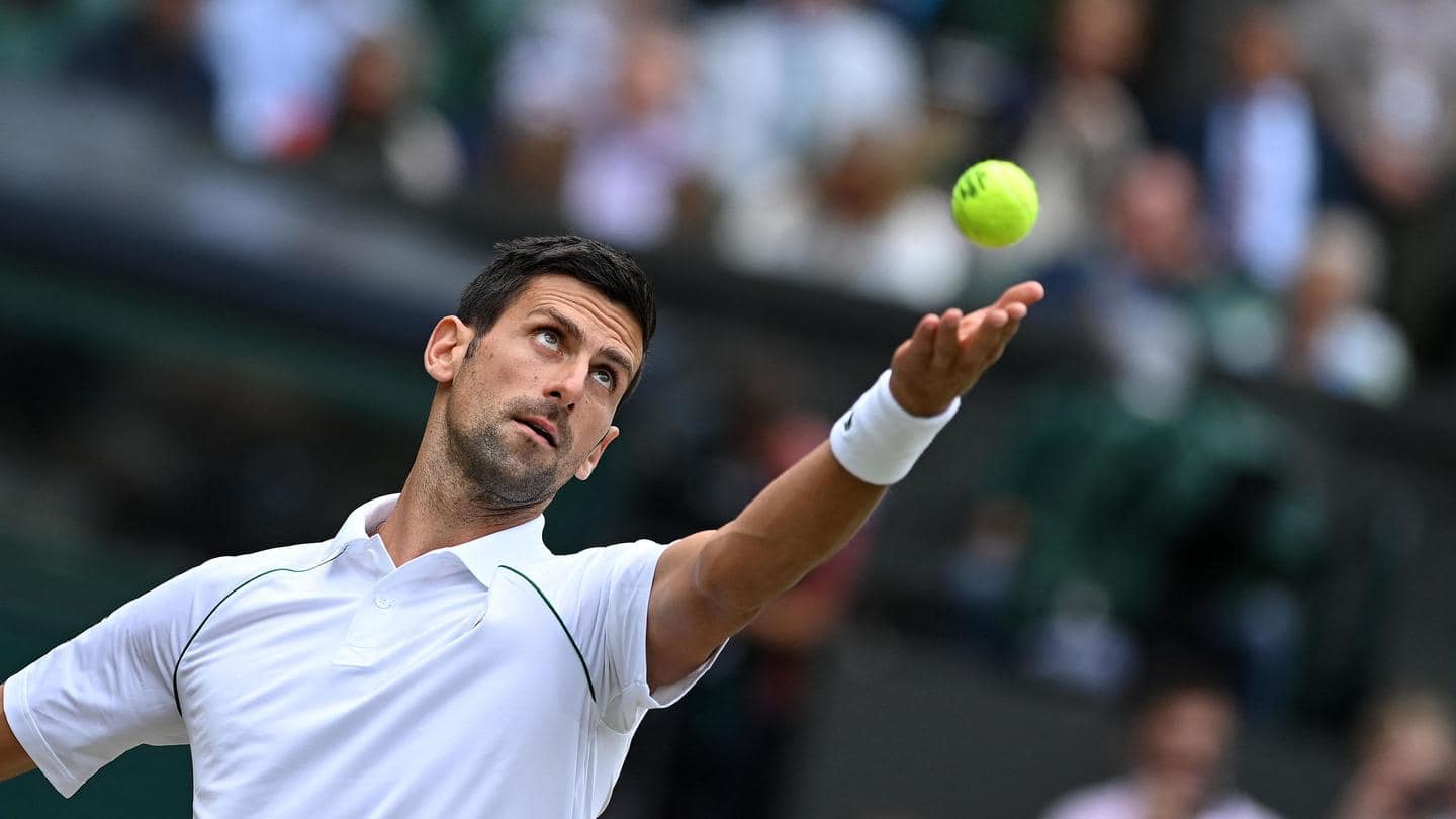 2021 Wimbledon, Novak Djokovic moves to the semis: Records broken