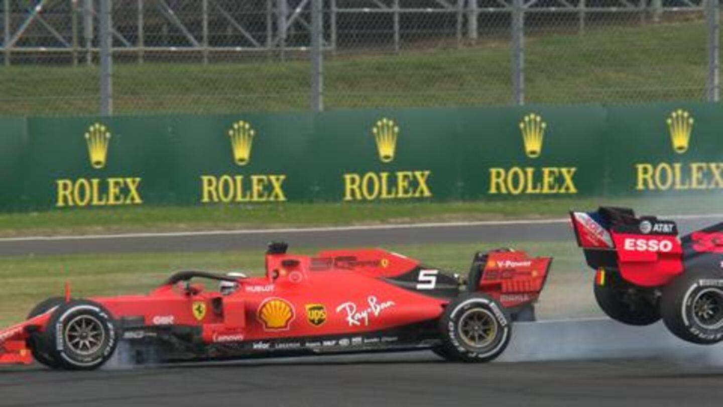 Vettel keeps committing errors Vettel keeps committing errors