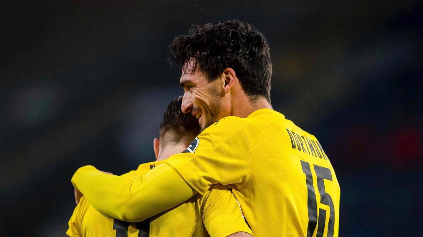 Brilliant Hummels scripts these records for Dortmund Brilliant Hummels scripts these records for Dortmund