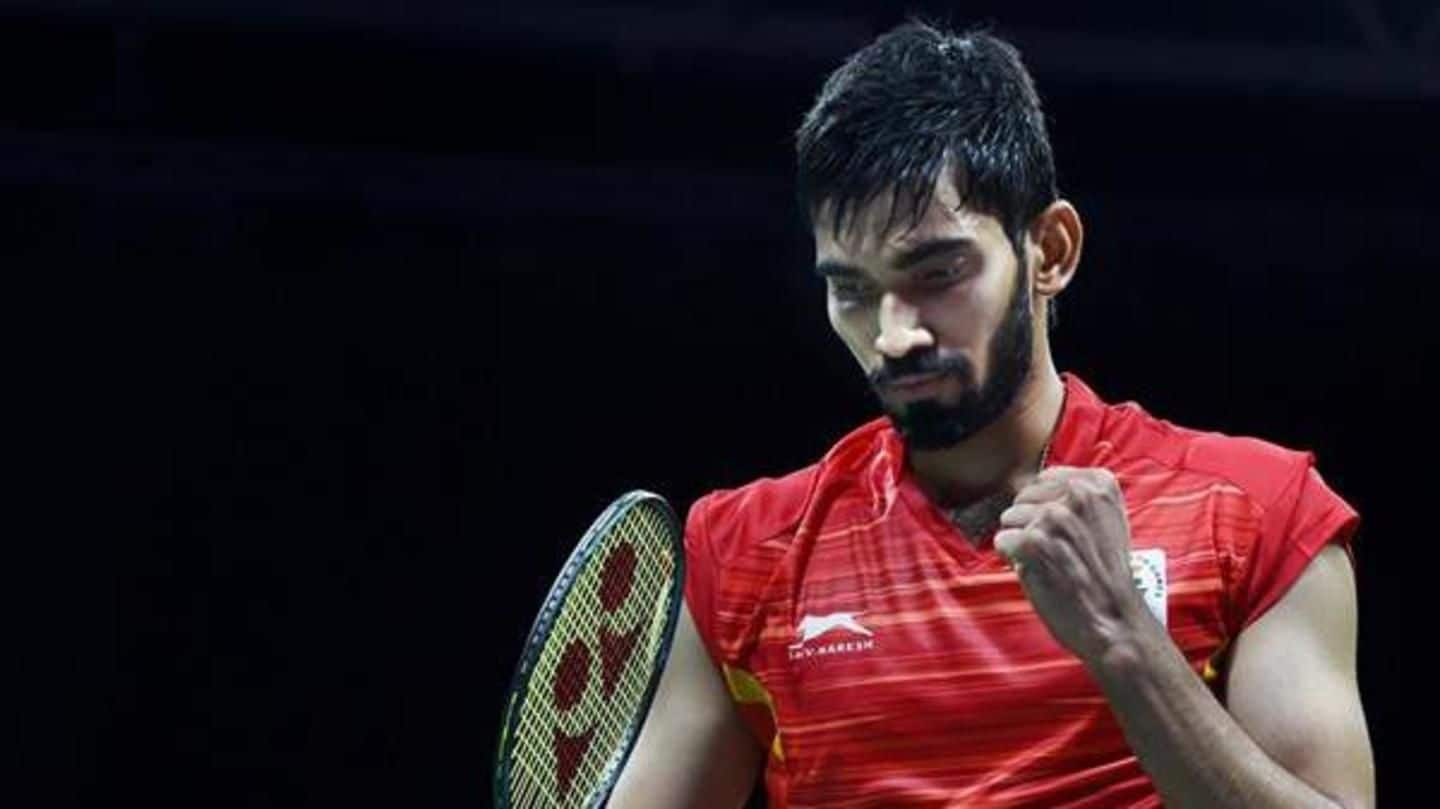 BWF rankings: Srikanth announced as the new world number 1