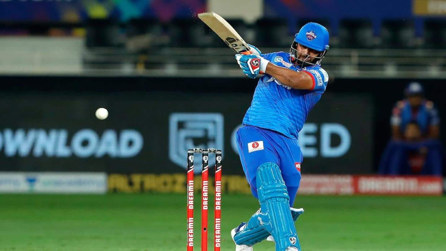 Pant surpasses Gilchrist's tally, notches 12th IPL fifty Pant surpasses Gilchrist's tally, notches 12th IPL fifty