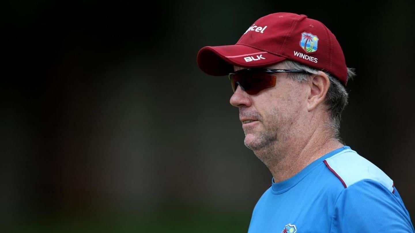 Windies coach Stuart Law suspended for two ODIs against India