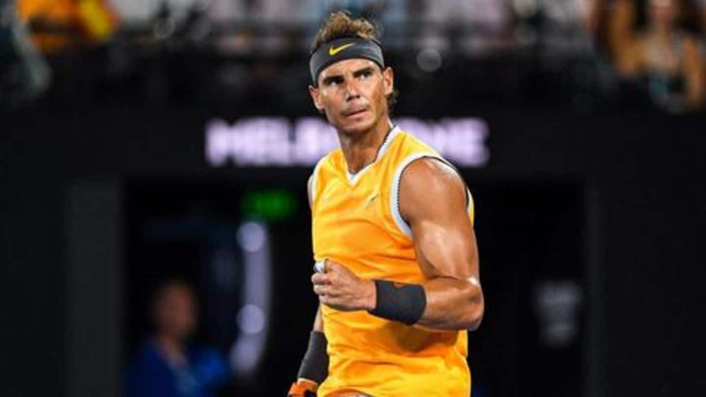 Australian Open 2019: Rafael Nadal ends campaign of Stefanos Tsitsipas