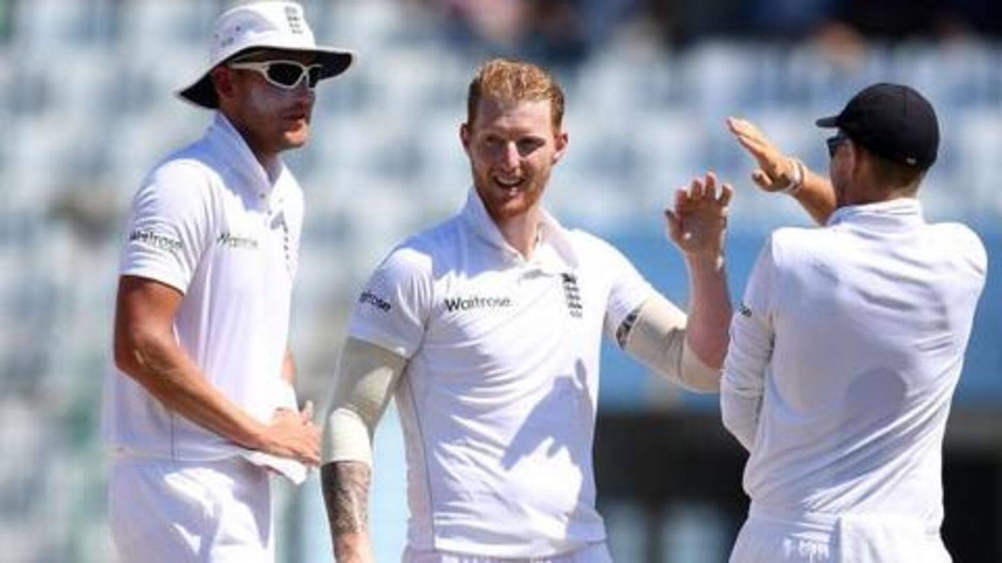 England cricketers Ben Stokes, Stuart Broad involved in on-field spat
