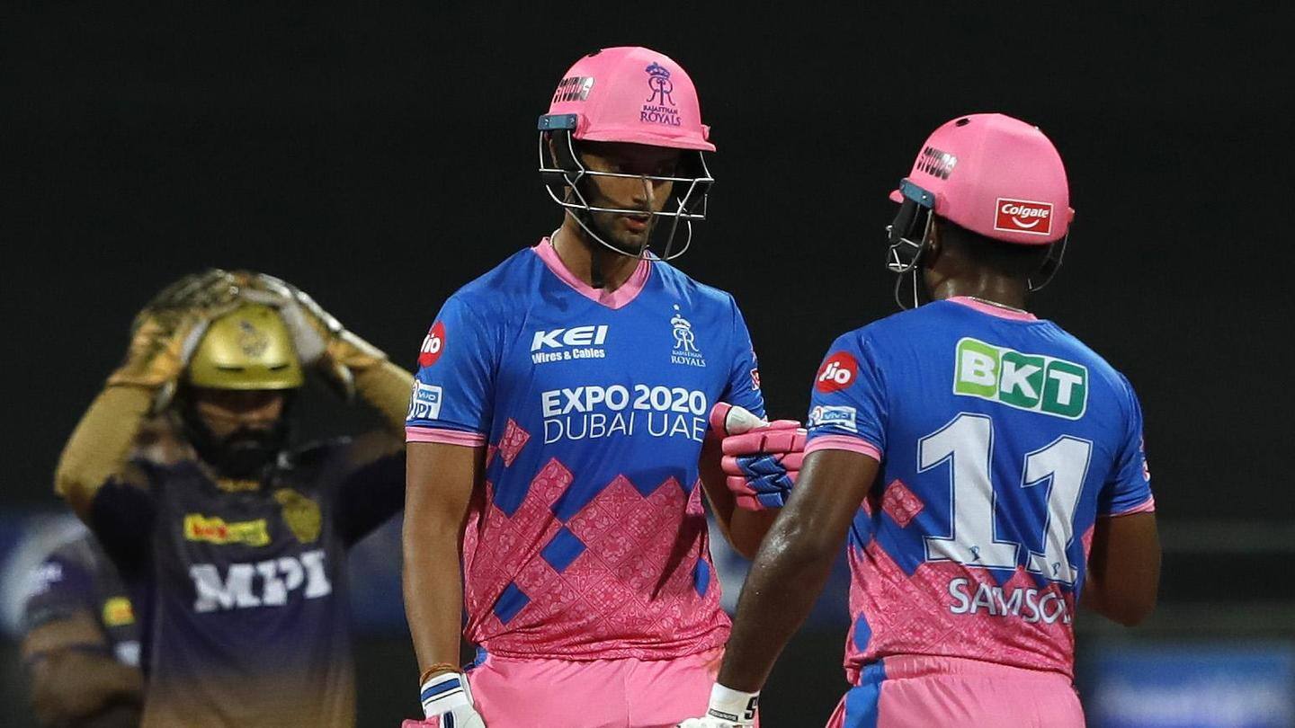 IPL 2021, RR beat KKR at the Wankhede: Records broken