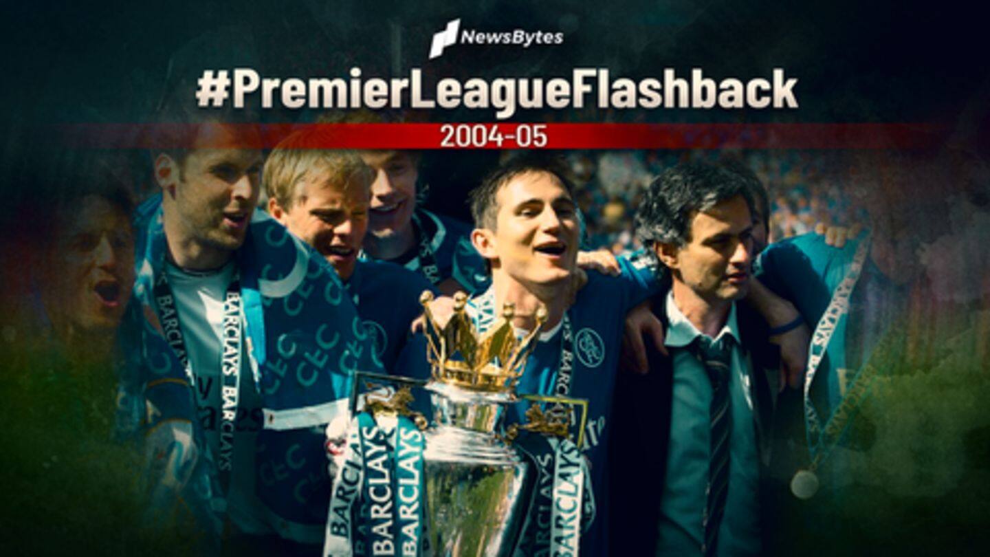 Premier League flashback: Statistical analysis of the 2004-05 season