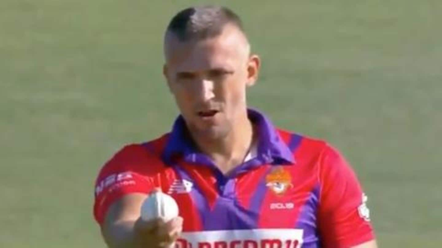 Romanian cricketer Pavel Florin's bowling style goes viral