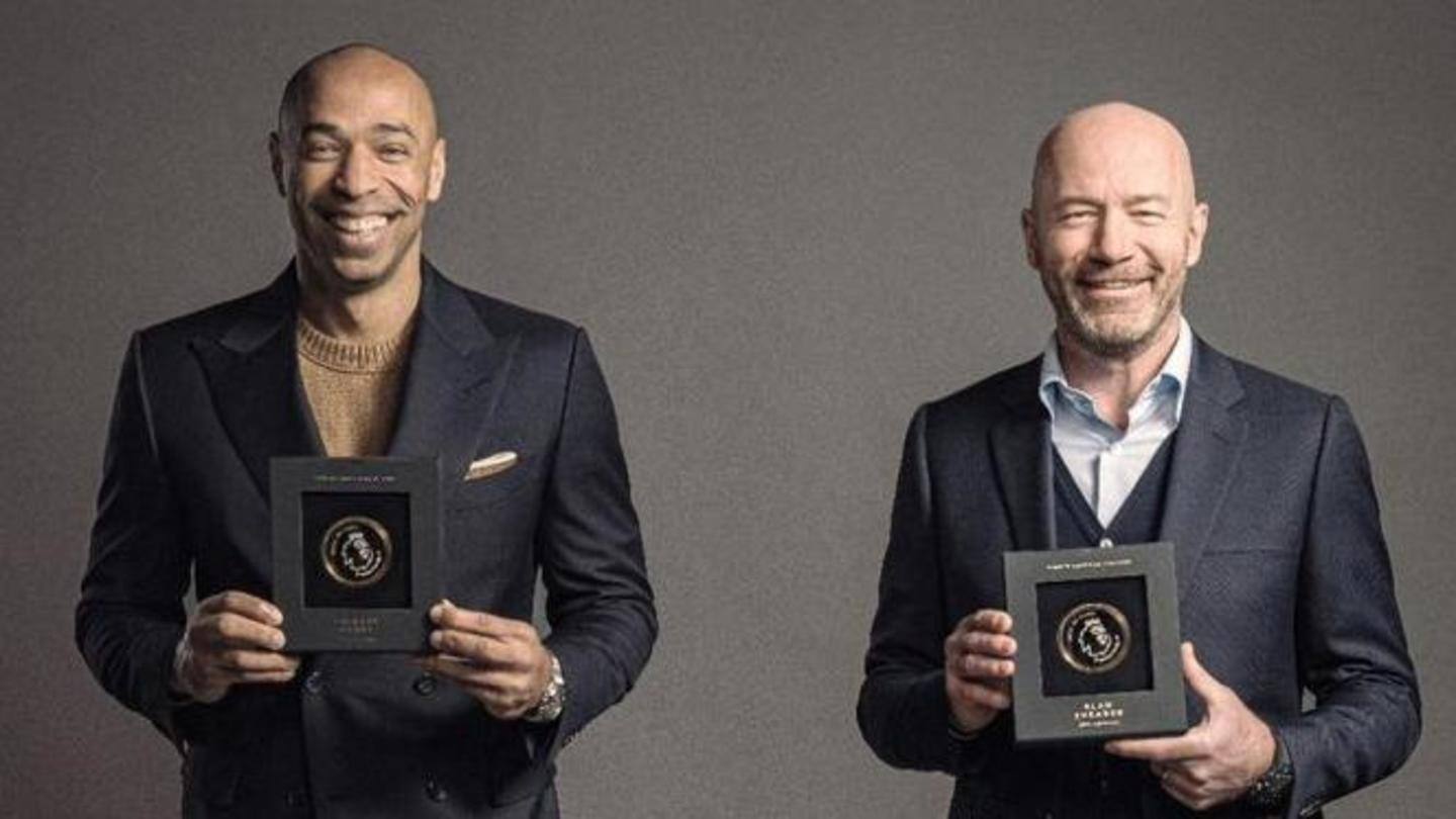 Shearer and Henry inducted into Premier League Hall of Fame