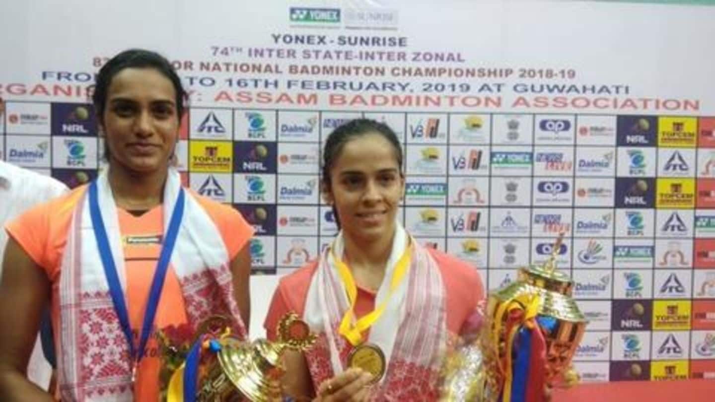 Badminton Nationals: Saina defeats Sindhu to clinch second successive title