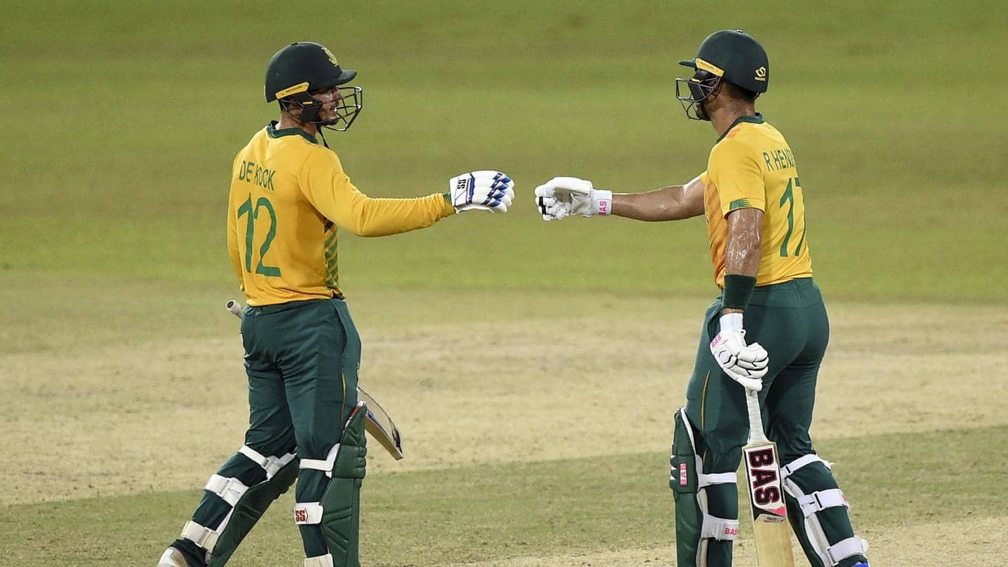 South Africa take 2-0 lead in T20Is against Sri Lanka