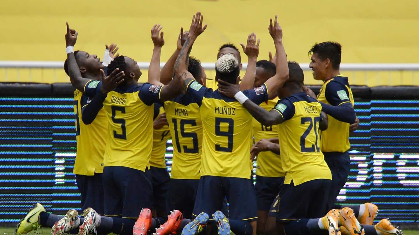 Ecuador se lleva la mayor victoria de clasificación para el Mundial sobre Colombia