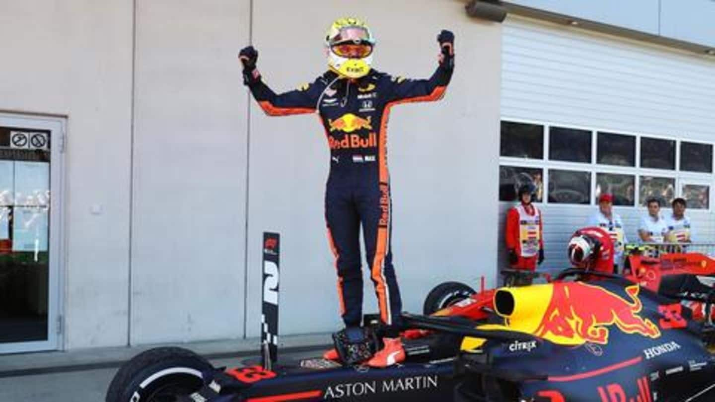 Formula 1: Records held by Red Bull's Max Verstappen