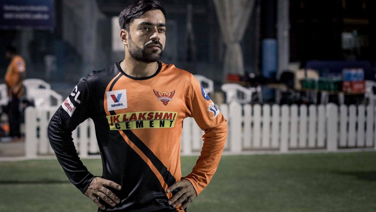 Smith's performance against SRH's premier spinner Rashid Khan Smith's performance against SRH's premier spinner Rashid Khan