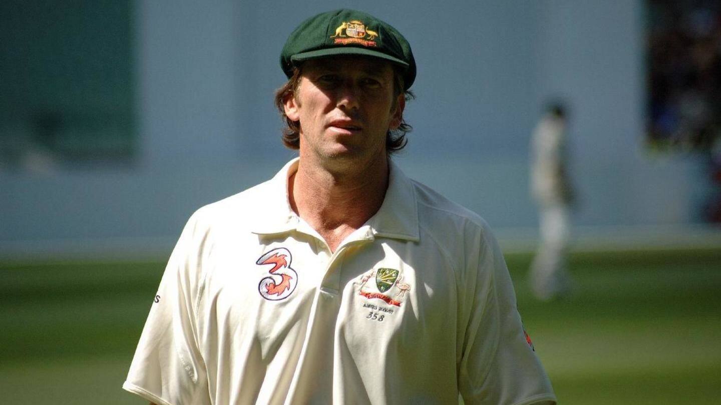 Glenn McGrath- Australia versus England, 2007 Glenn McGrath- Australia versus England, 2007