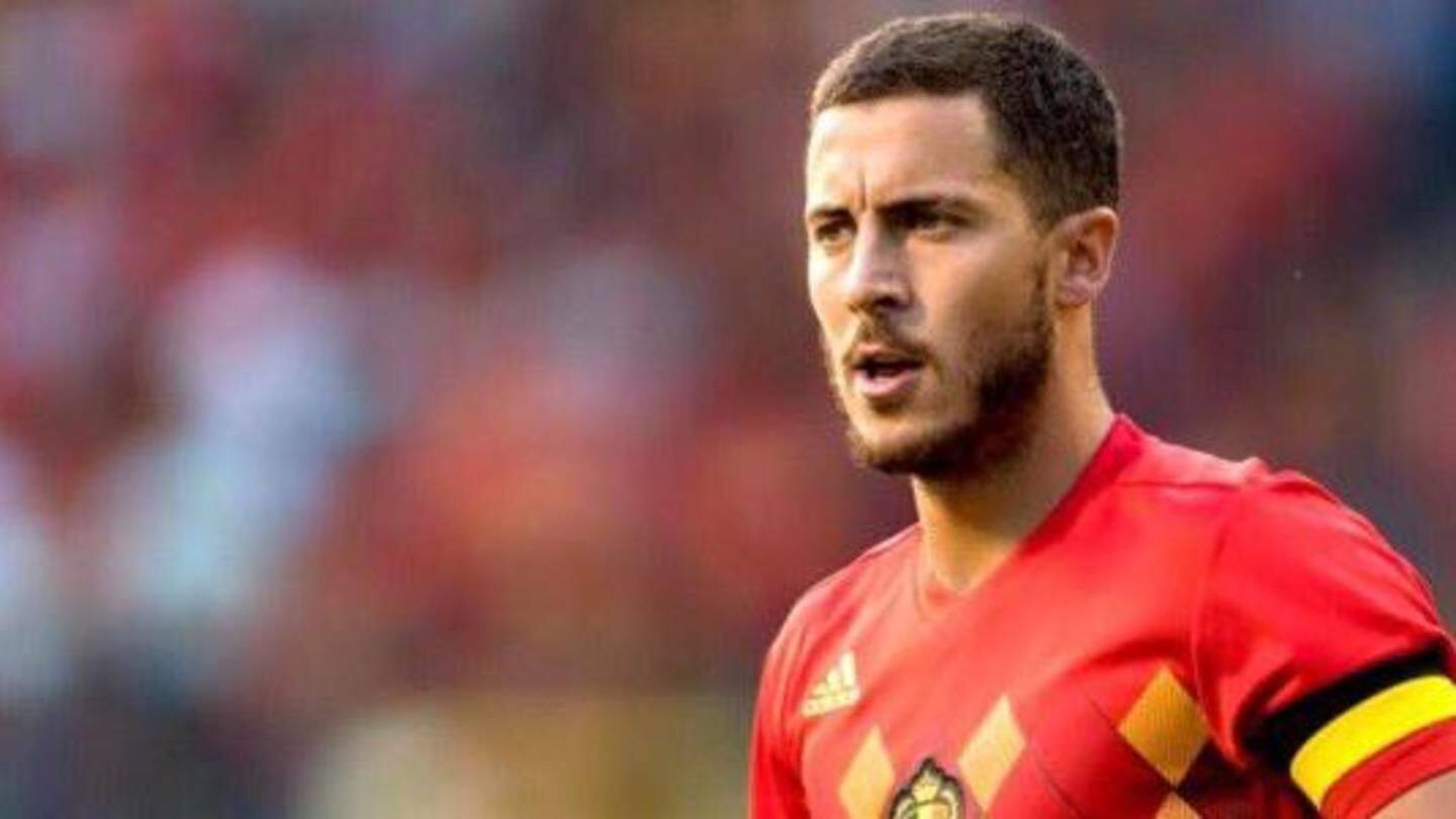 Hazard is main component of Belgium's attack Hazard is main component of Belgium's attack