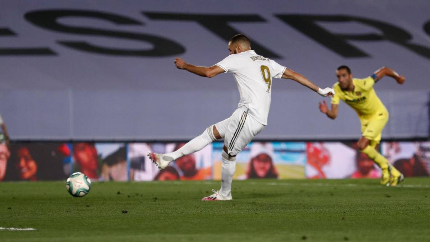 Benzema powers Real with 21 La Liga goals this season Benzema powers Real with 21 La Liga goals this season