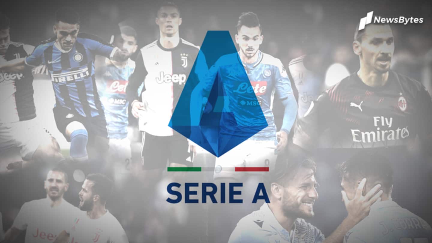 5 unique records scripted in the Serie A 2019-20 season