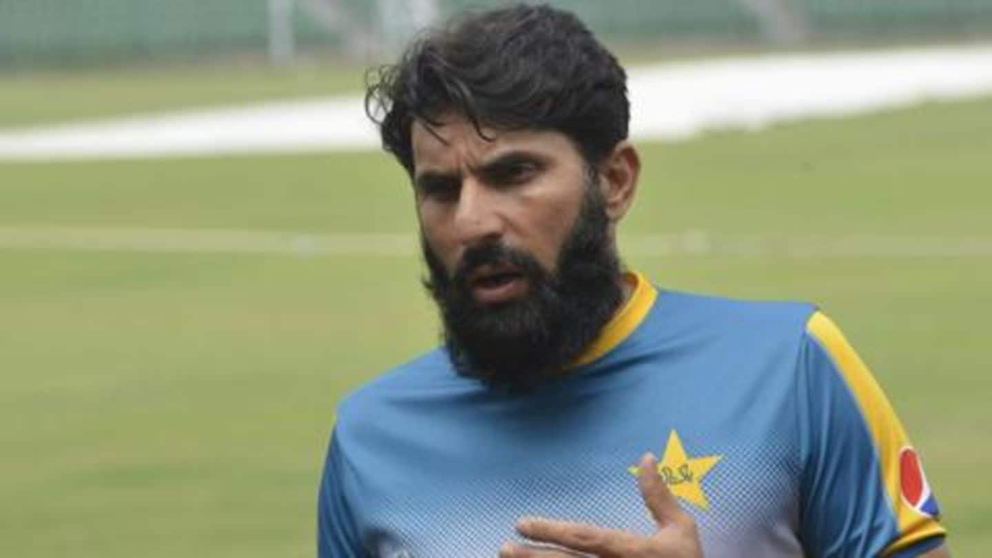 Pakistan coach Misbah-ul-Haq disappointed with Sarfaraz Ahmed: Report