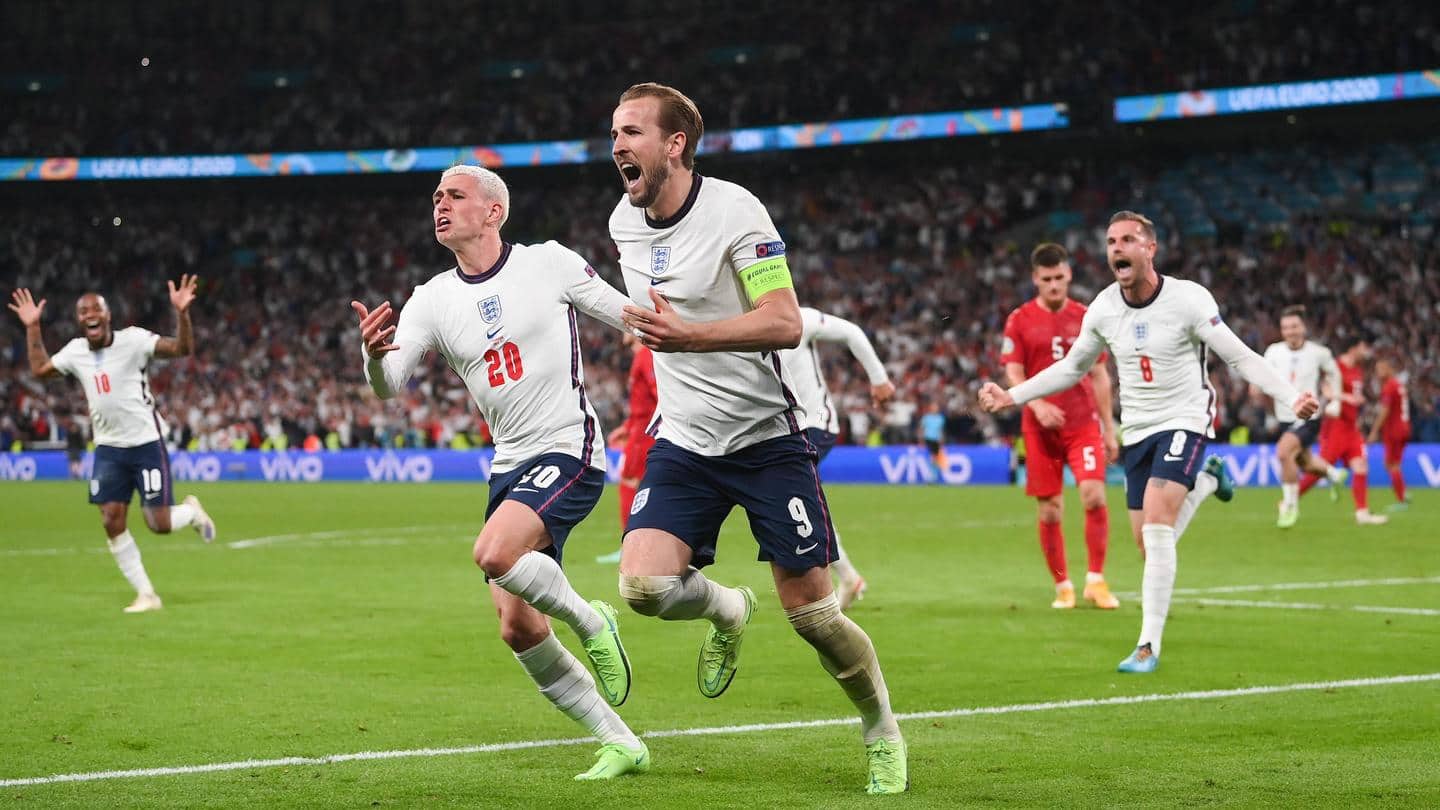 Euro 2020, England beat Denmark to reach final: Records broken