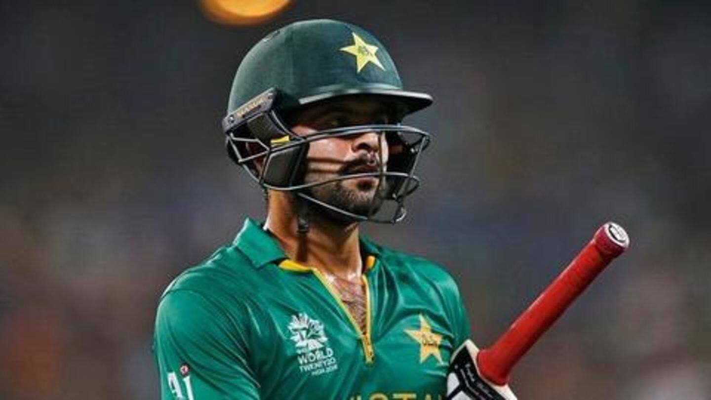 Shehzad was handed a four-month ban last year Shehzad was handed a four-month ban last year