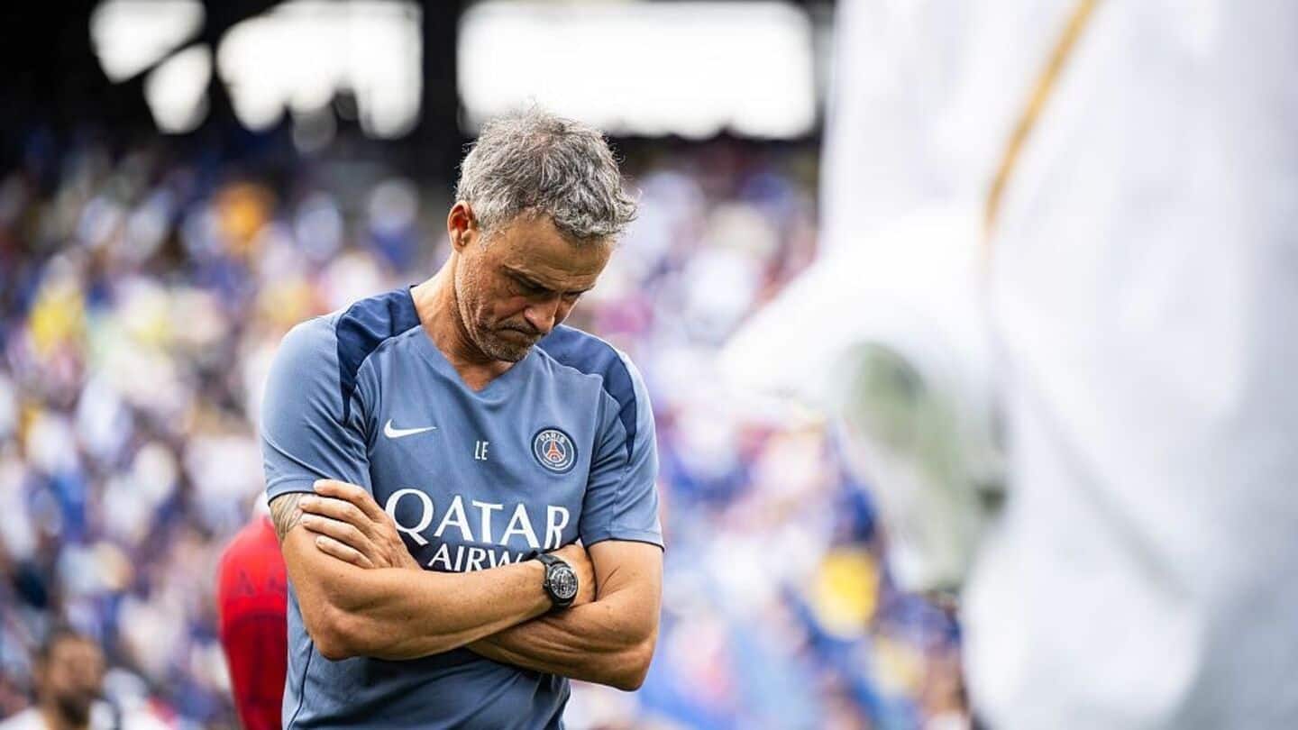 PSG coach Luis Enrique to undergo surgery following cycling accident
