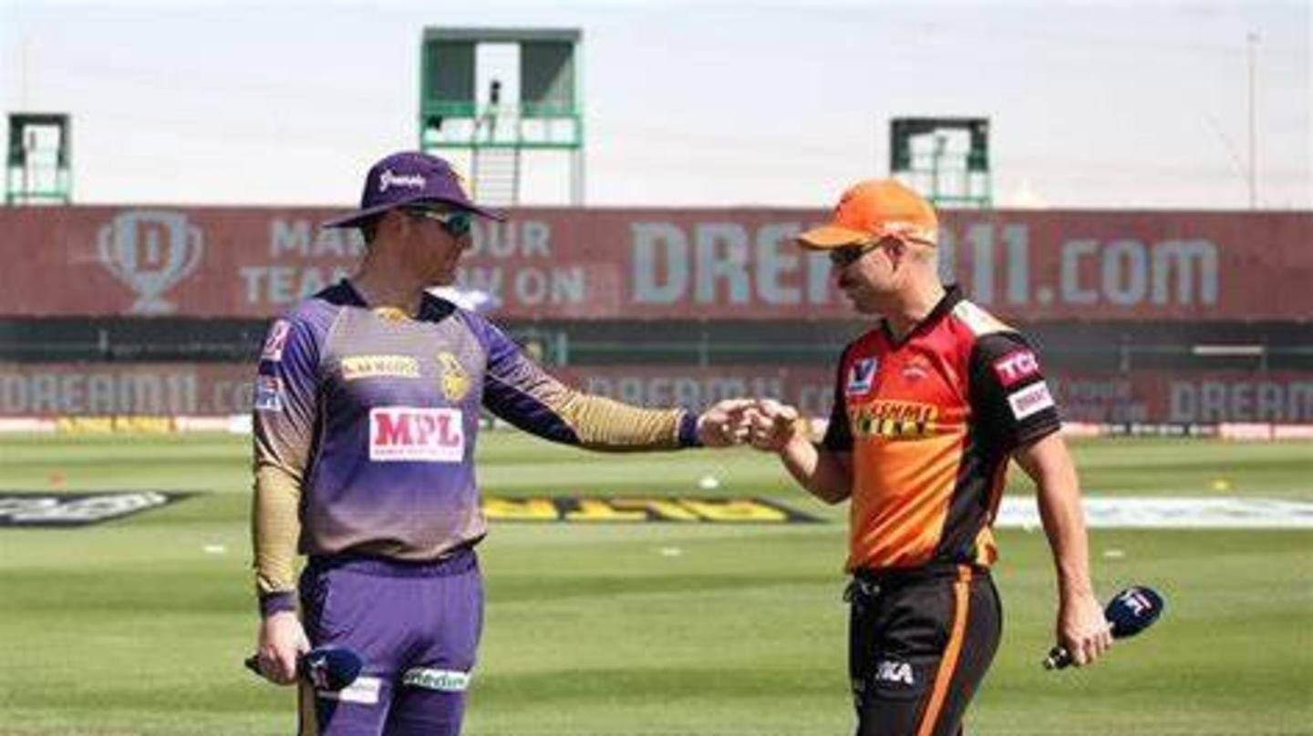 IPL 2021, SRH vs KKR: Warner elects to bowl first