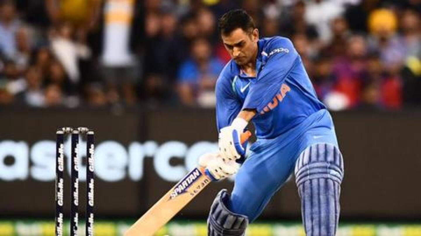 Sourav Ganguly wants MS Dhoni to bat at number four