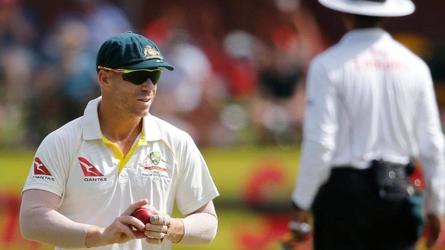 Ball-tampering: Cricket Australia bans Warner and Smith for 12 months