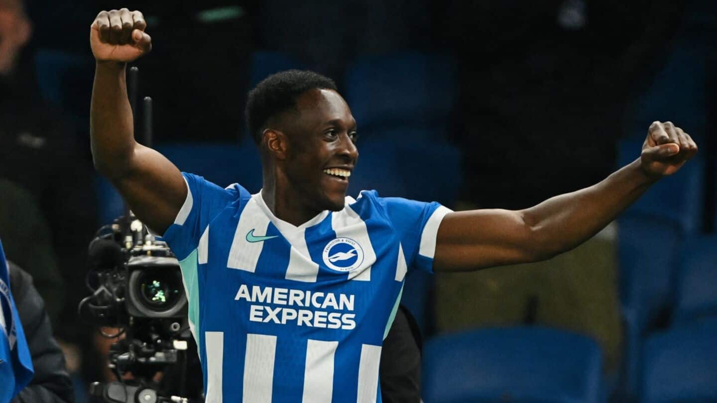 Chelsea set to sign Brighton's Danny Welbeck on 2-year deal