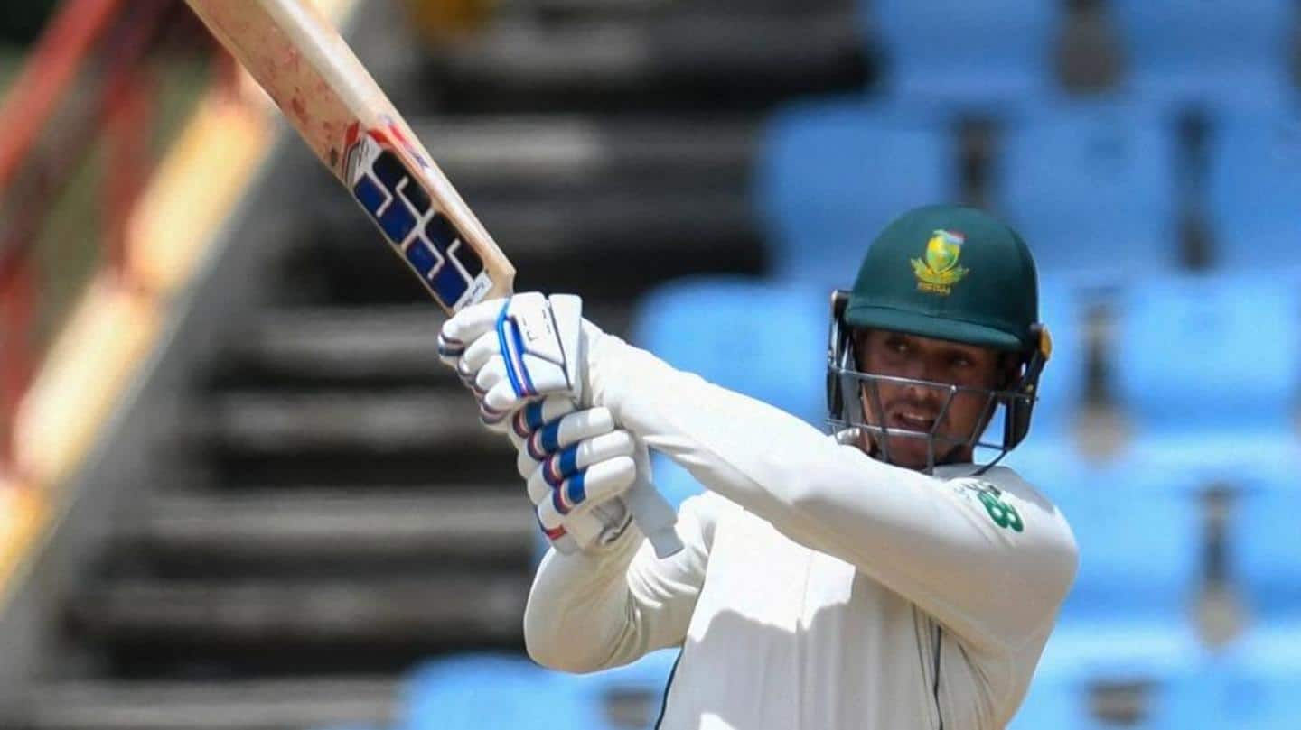 De Kock gets to his 22nd career Test fifty De Kock gets to his 22nd career Test fifty