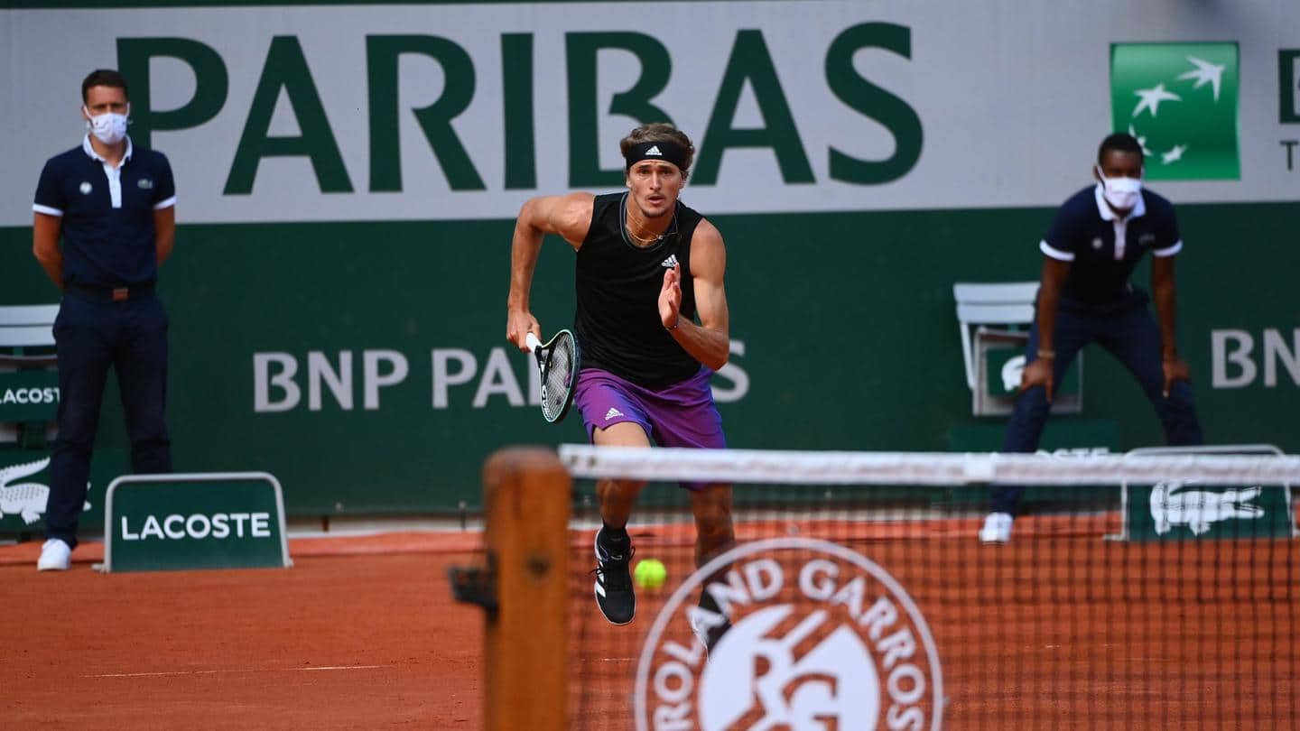 Alexander Zverev reaches 2021 French Open semis