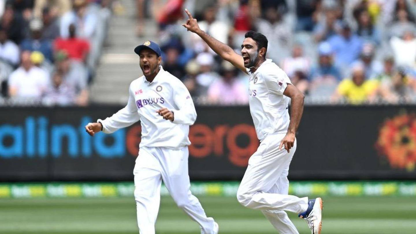 Ashwin's performance against Australia and his overall Test numbers Ashwin's performance against Australia and his overall Test numbers