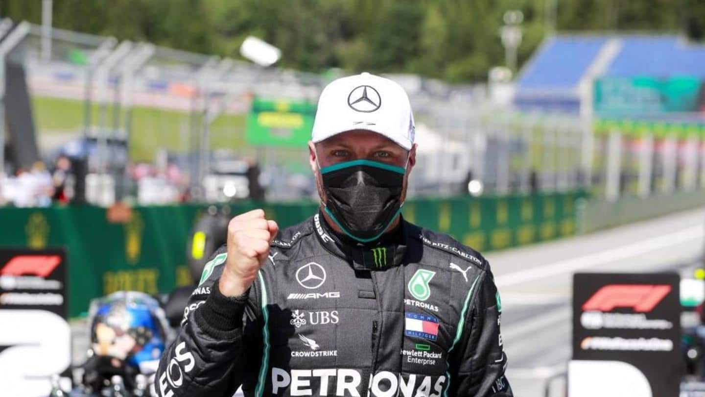 Austrian GP: Valtteri Bottas aims for a strong start