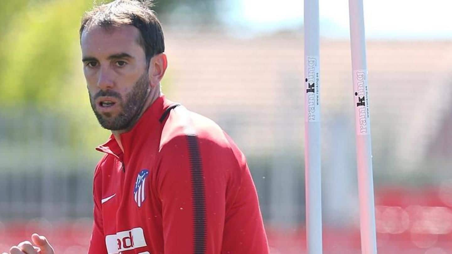 Oblak as the custodian and four top defenders Oblak as the custodian and four top defenders