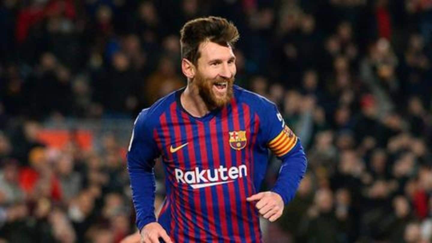 I am looking forward to competing again, says Lionel Messi