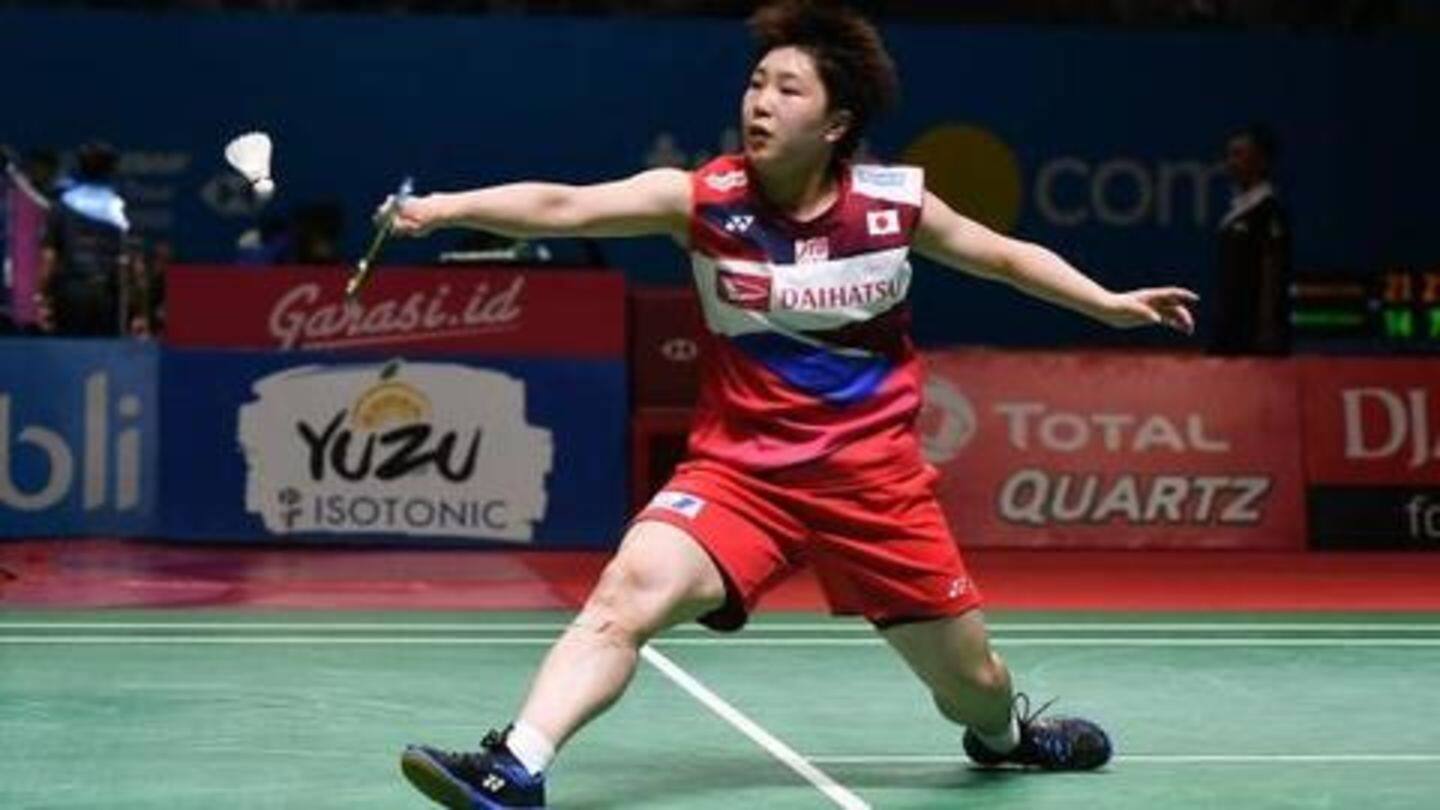 Yamaguchi too good for Sindhu Yamaguchi too good for Sindhu