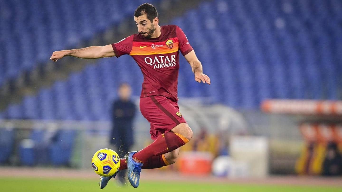Mkhitaryan continues to shine for Roma Mkhitaryan continues to shine for Roma