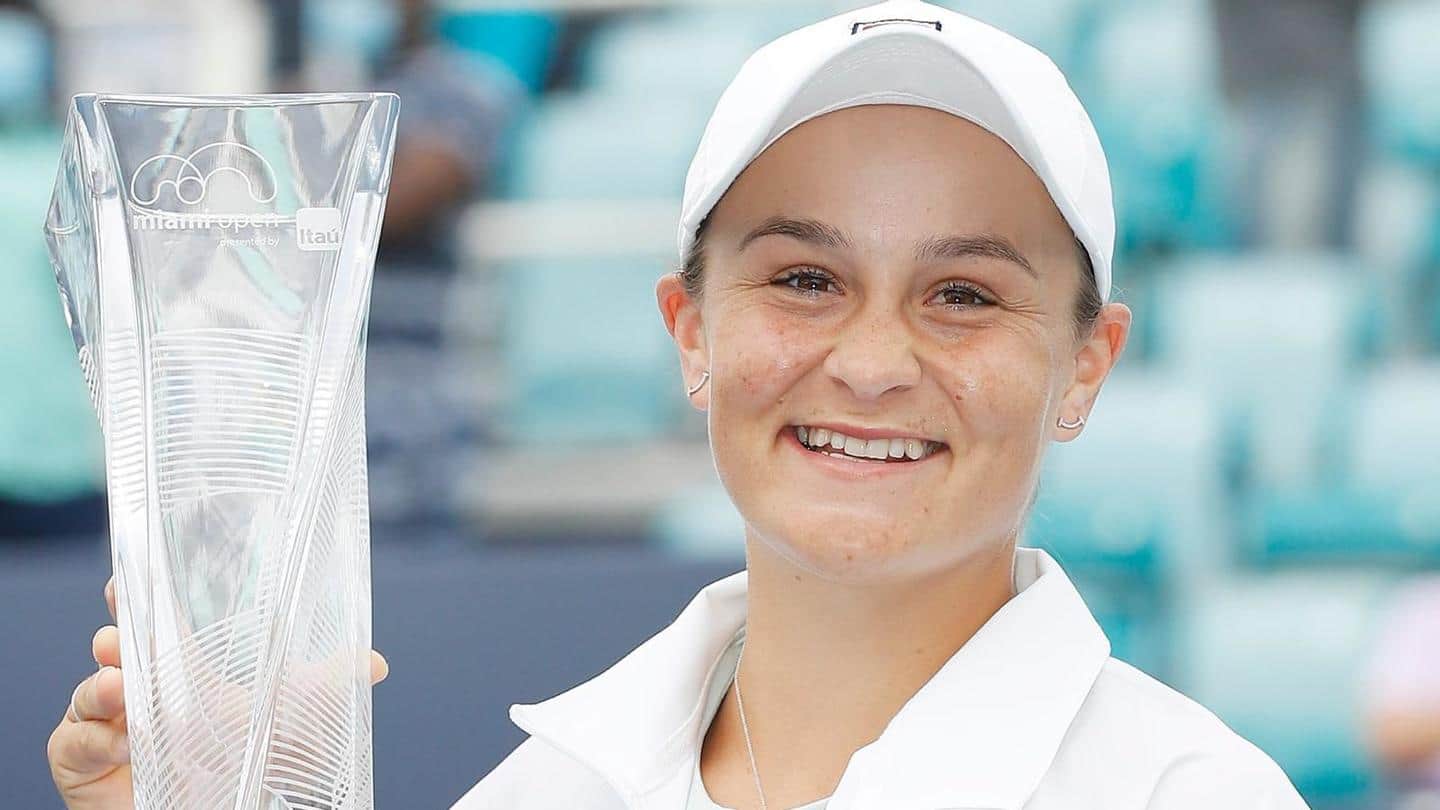 Ashleigh Barty wins Miami Open: Decoding her career achievements