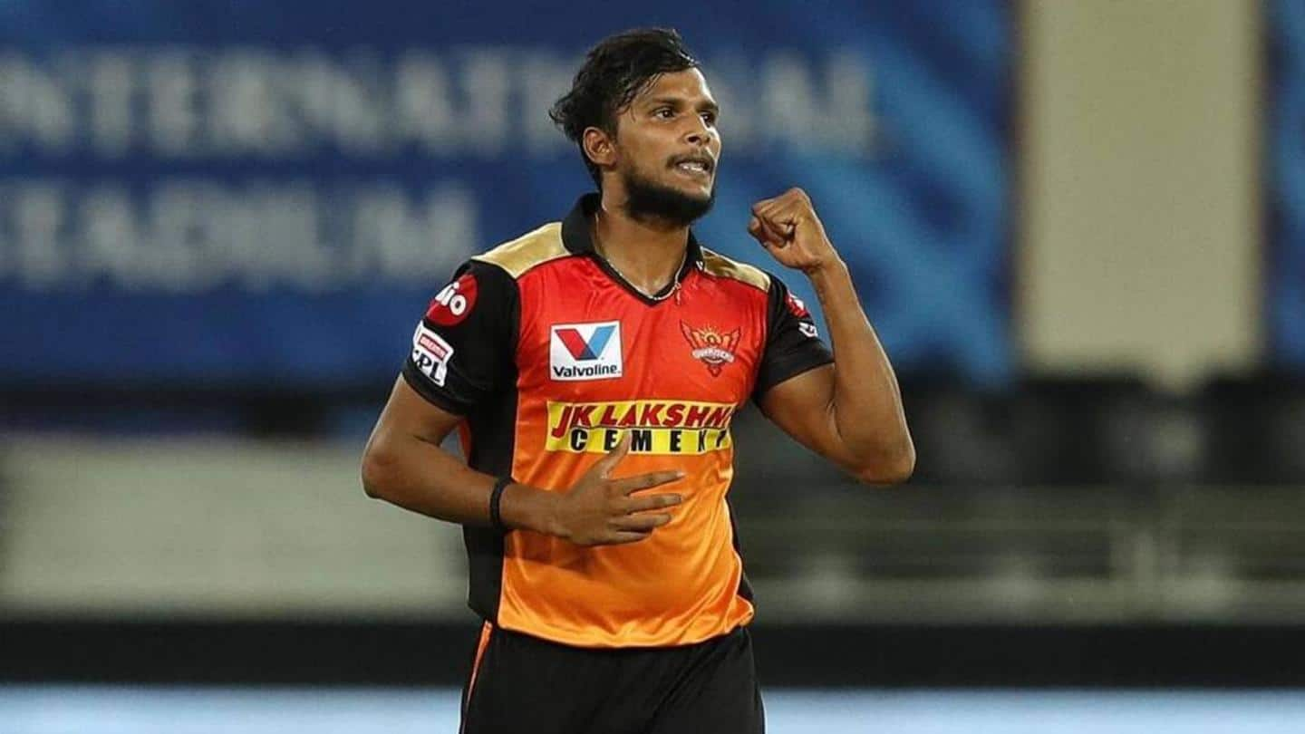 IPL 2021: SRH to replace Natarajan with Umran Malik