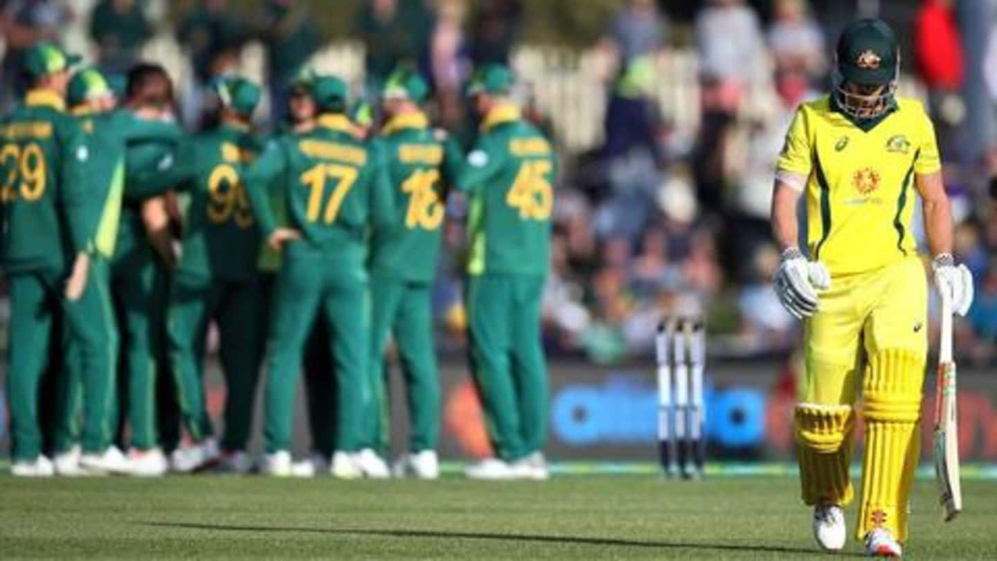 South Africa Beat Australia In Third Odi Here Re Records Broken