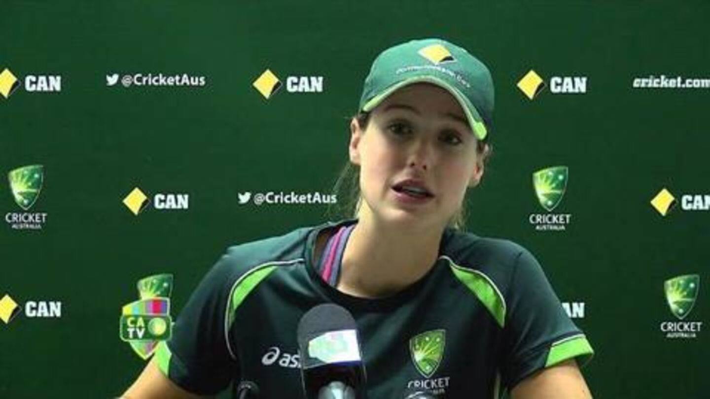 Ellyse Perry is ICC Women's Cricketer of the Year