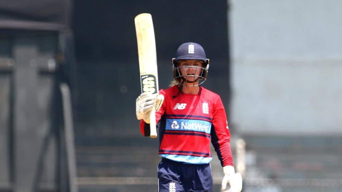 Women's T20I tri-series: England defeat India by 7 wickets