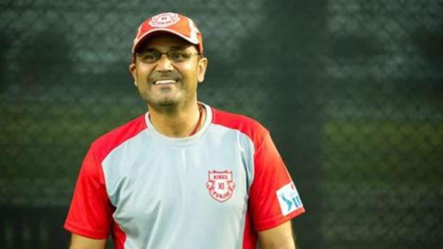 IPL: Sehwag reveals reason for stepping down as KXIP mentor