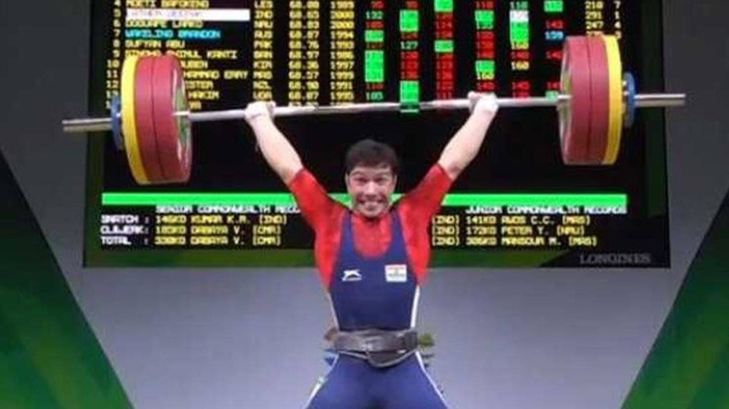 21st Commonwealth Games: 4th weightlifting medal for India