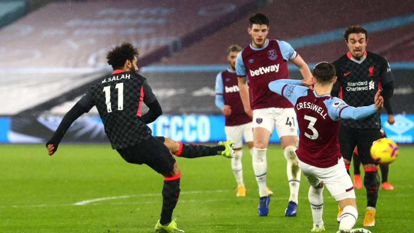 Mohamed Salah inspires Liverpool against West Ham: Records broken