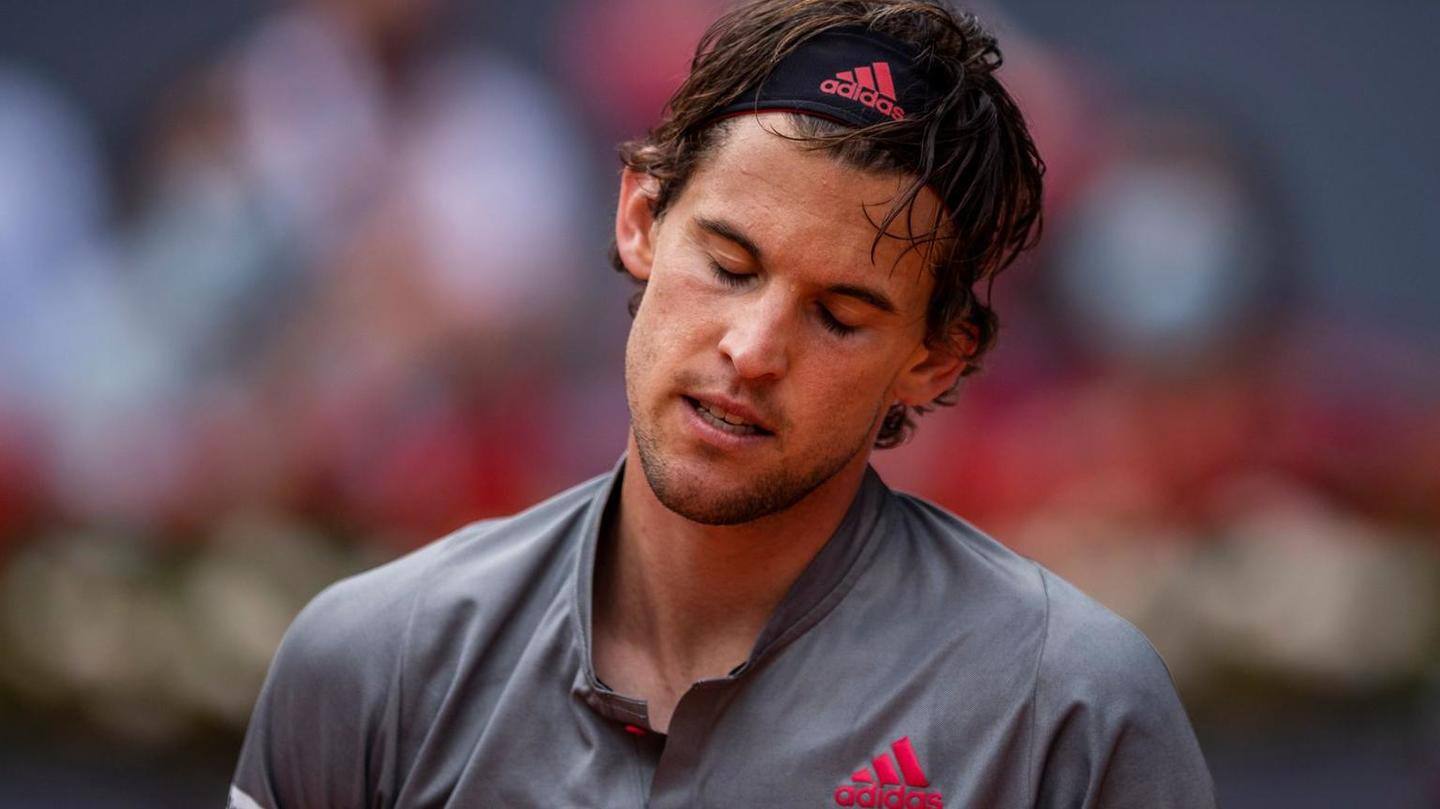 Unfortunately, I've had to withdraw from the US Open: Thiem Unfortunately, I've had to withdraw from the US Open: Thiem