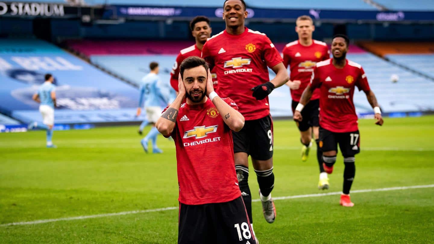 Manchester United beat Manchester City in Premier League: Records broken
