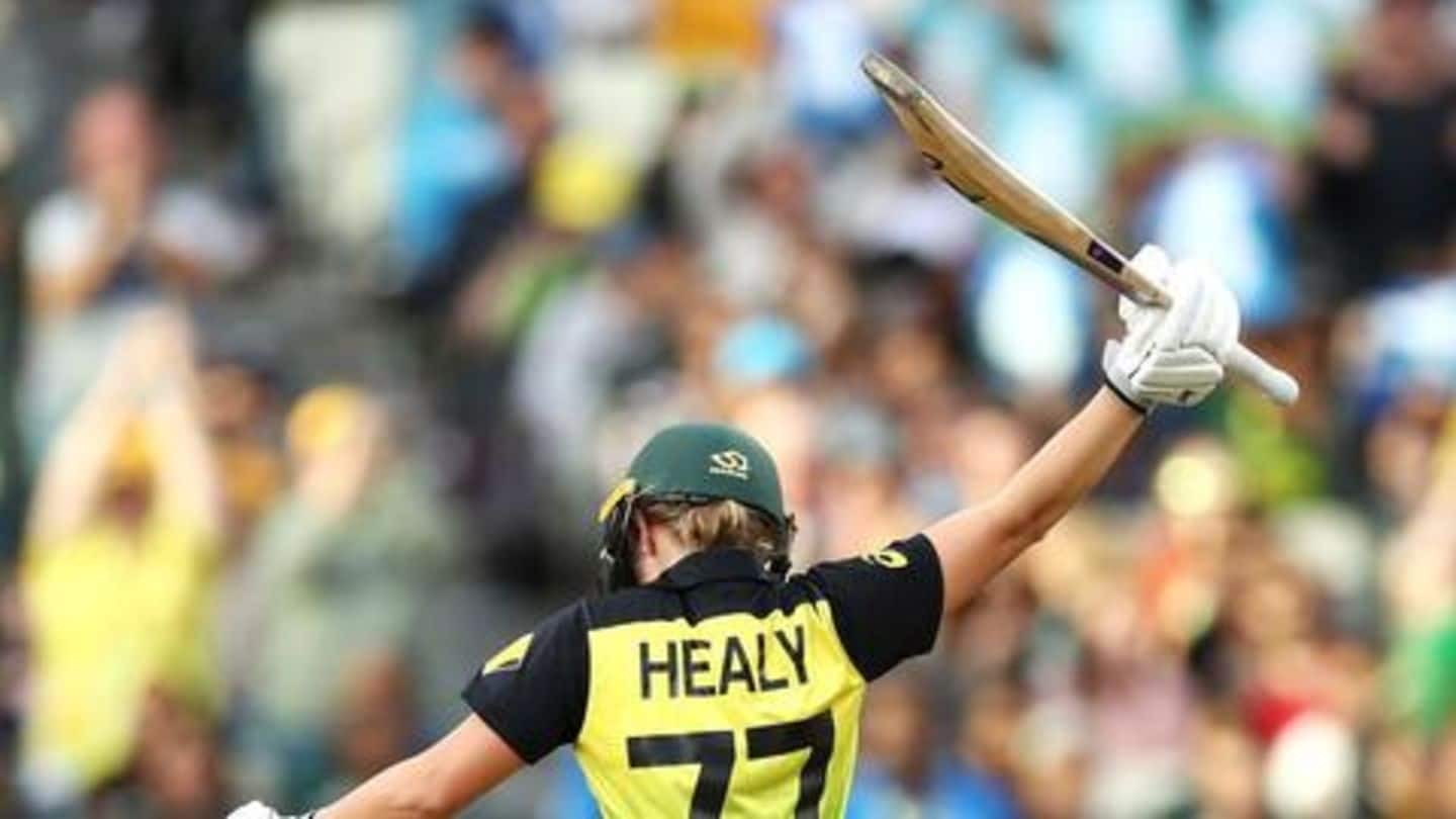 Alyssa Healy amasses these records in the 2020 edition Alyssa Healy amasses these records in the 2020 edition